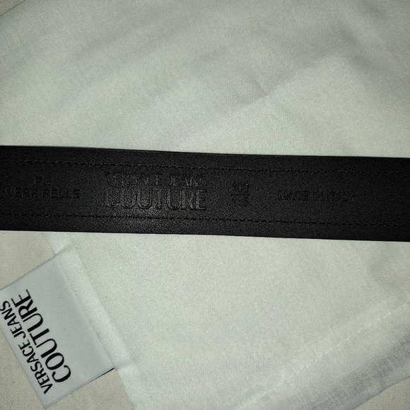 Versace Couture Leather Belt - Picture 8 of 10